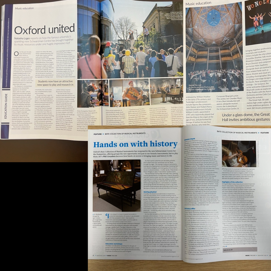 Montage of magazine articles