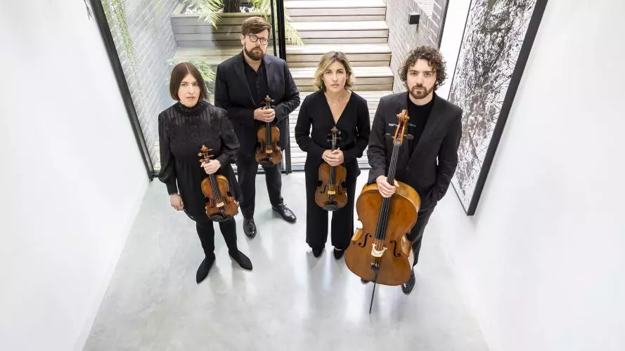 Castalian String Quartet copyright Paul Marc Mitchell