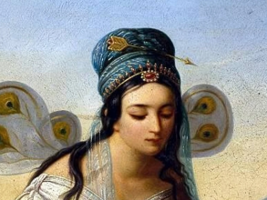 Wilhelm Hensel Portrait of Princess Elisa Radziwill Dressed as the Goddess Peri